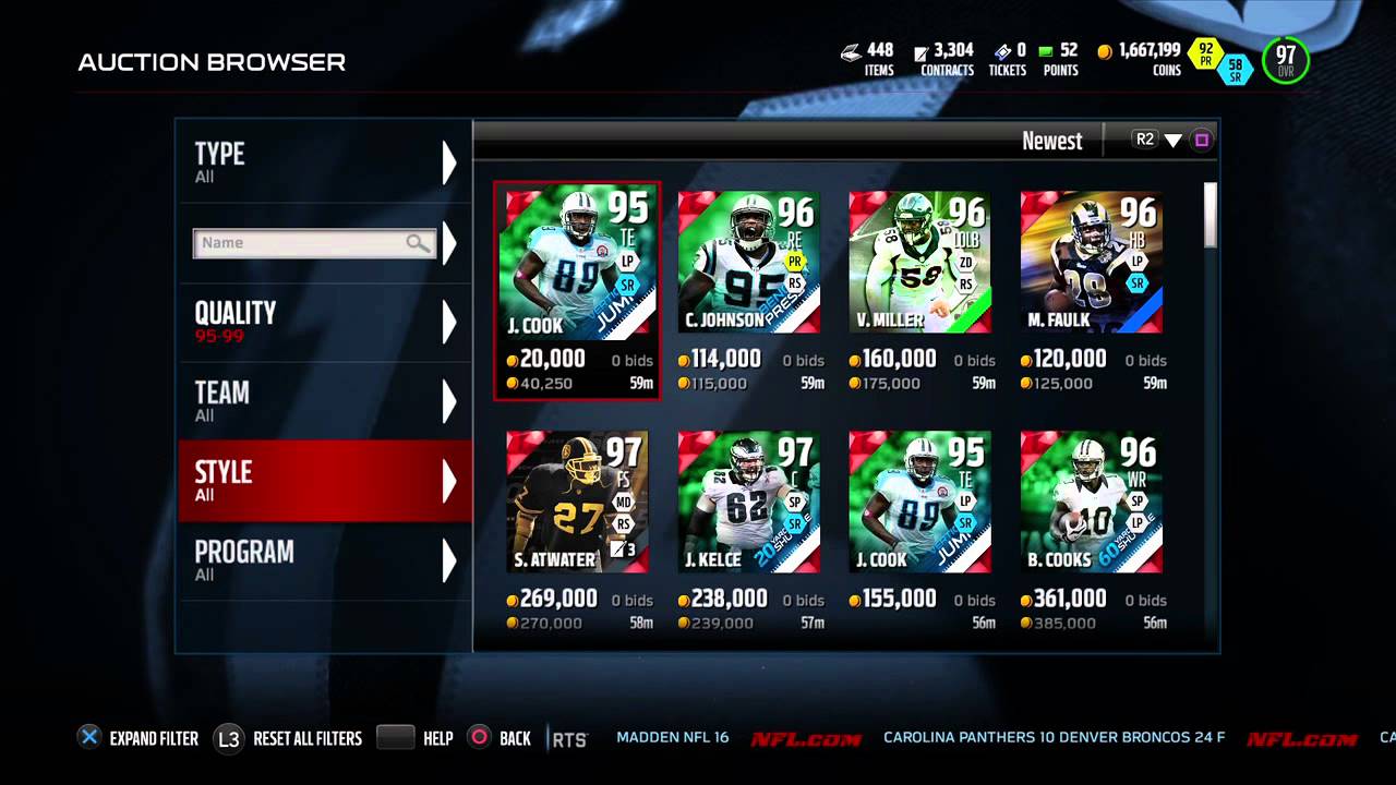 OMFG Snipes Of The Week 2 Bosses? Mut 16 snipes. Madden 16