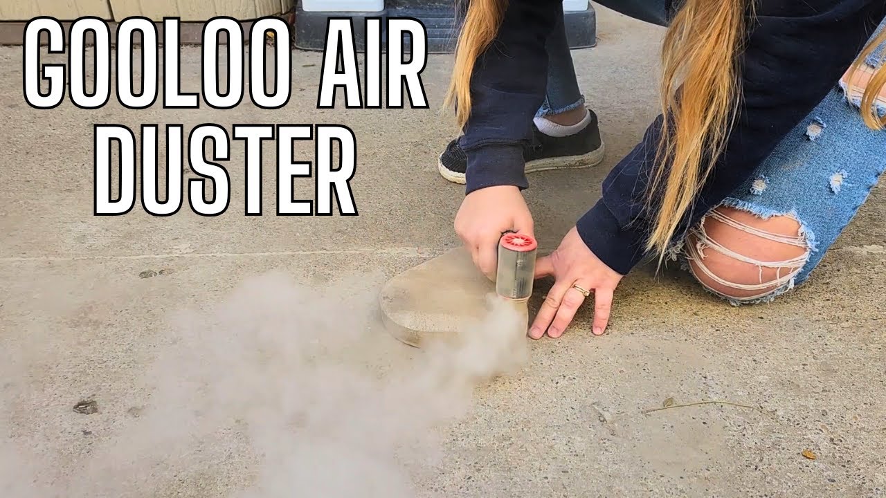 Surprisingly powerful little air duster