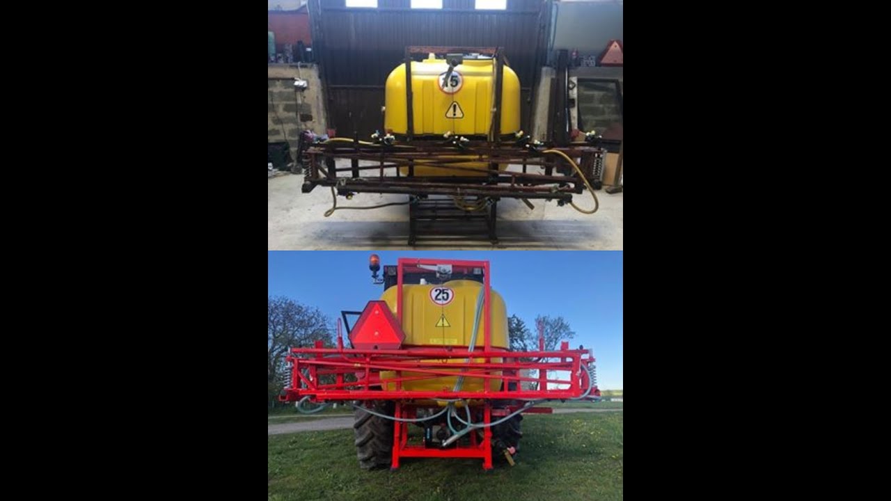 ☆Remont Opryskiwacza od Jockerfarm  ☆Odnowione błotniki do Ursusa c360😱