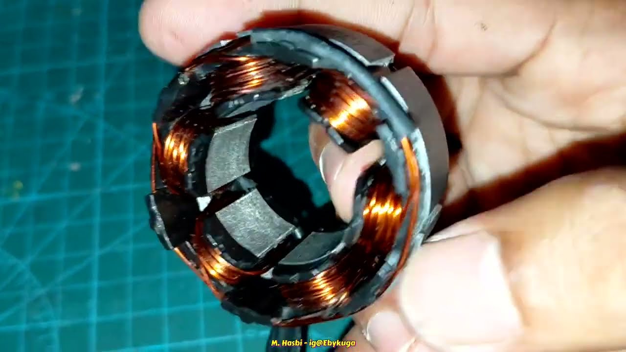 Repair dinamo impact tankmor dtw500 siluman