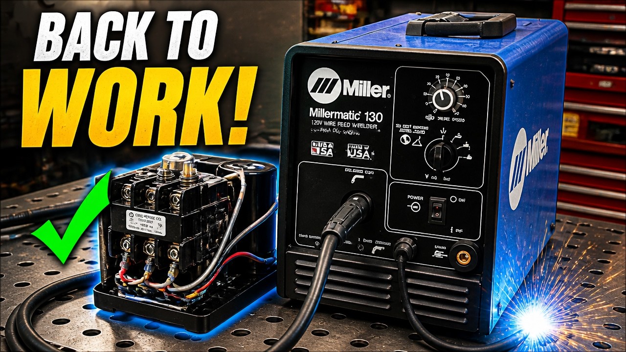 Miller 130 mig welder repair