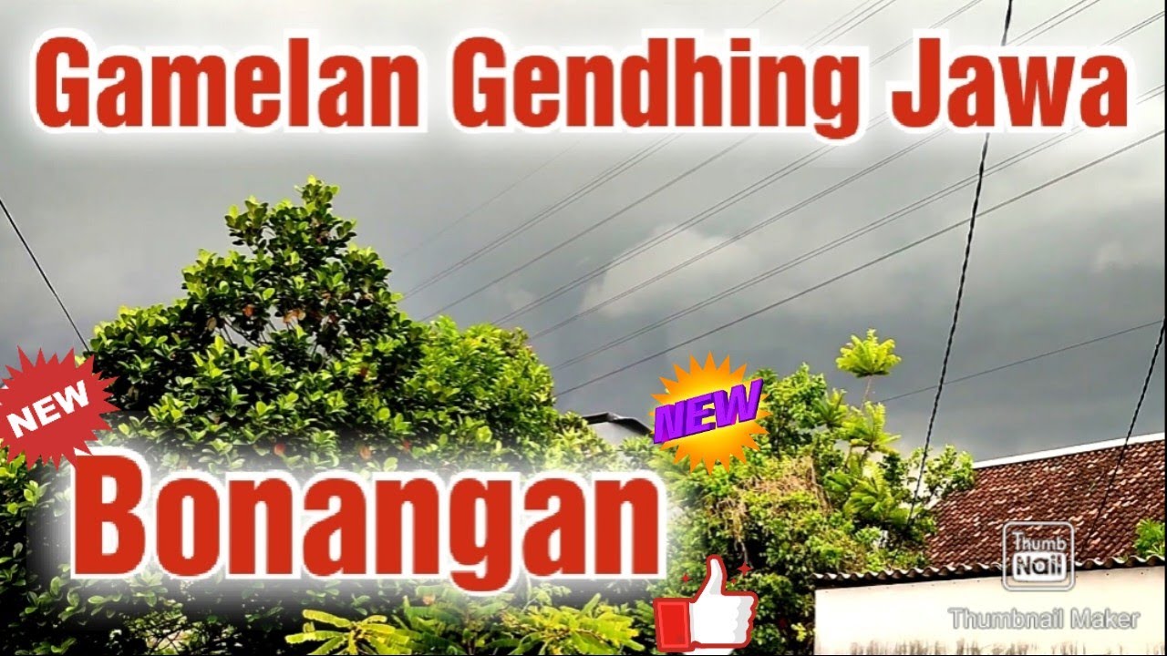 GAMELAN GENDHING JAWA || BONANGAN GAMELAN JAWA MERDU BIKIN SUASANA SYAHDU