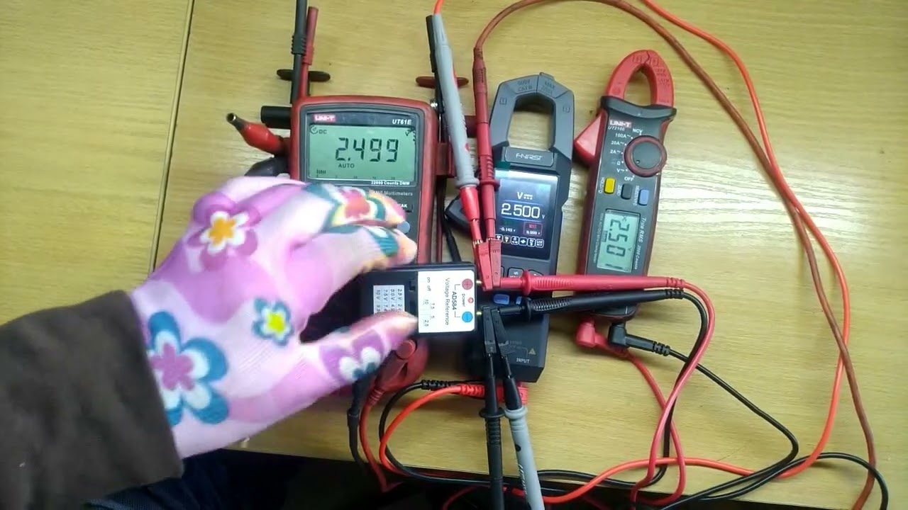 FNIRSI DMC 100 voltage standard speed test
