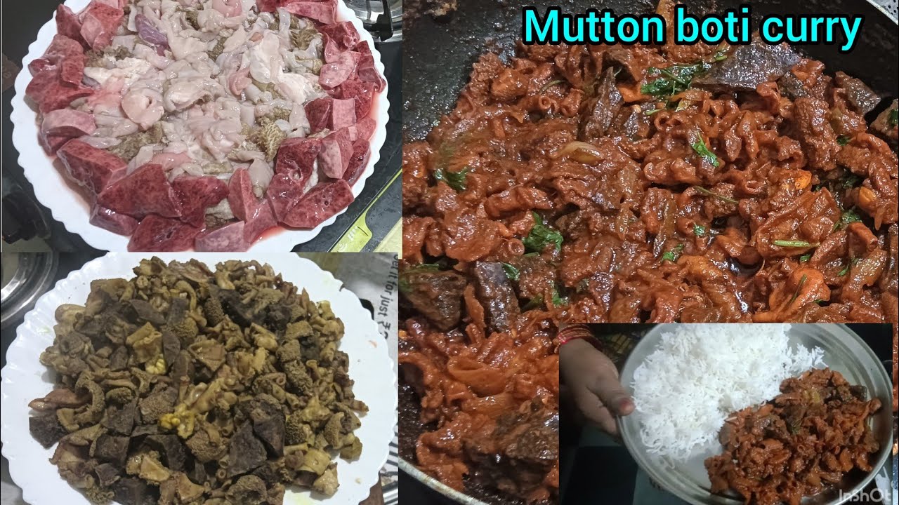 mutton boti curry 😋👇👌 easy recipe 