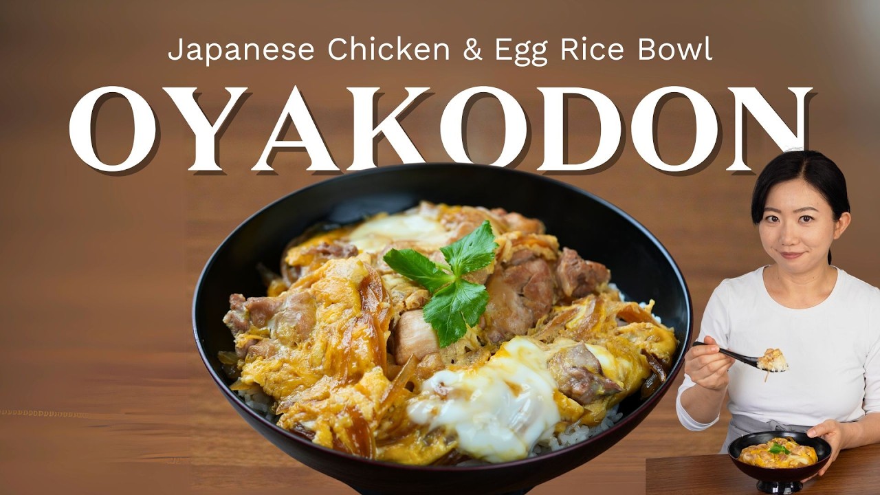 Easy Oyakodon Recipe | Japanese Chicken & Egg Rice Bowl