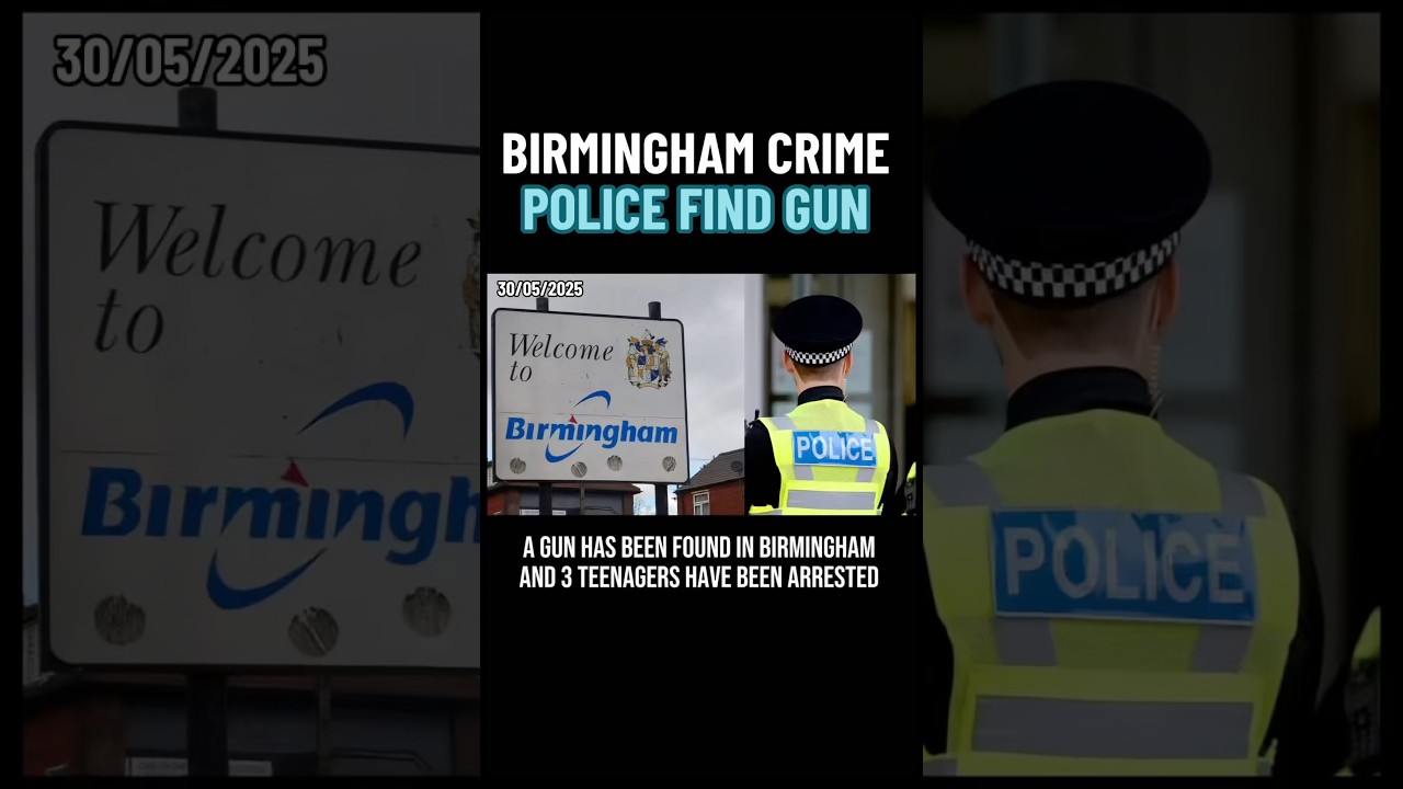 3 Teenagers Caught With Loaded Gun After Foot Chase in Birmingham | Stechford Arrests