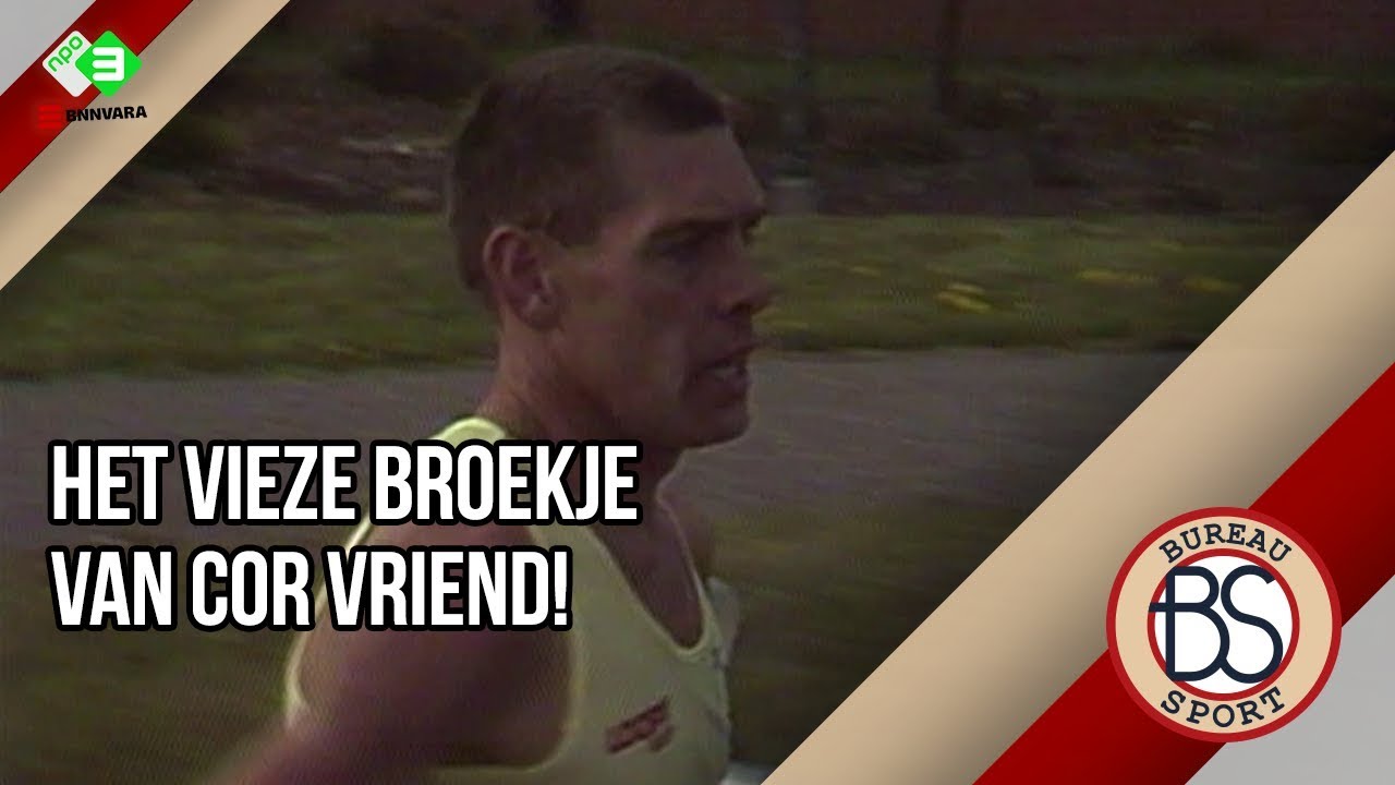 Het vieze broekje van hardloper Cor Vriend