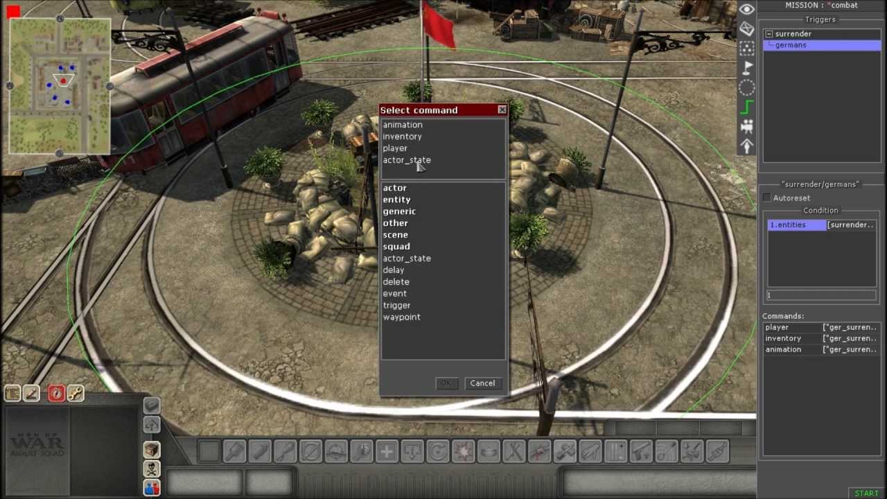 Men of War Assault Squad GEM Editor Tutorial: Making Soldiers Surrender
