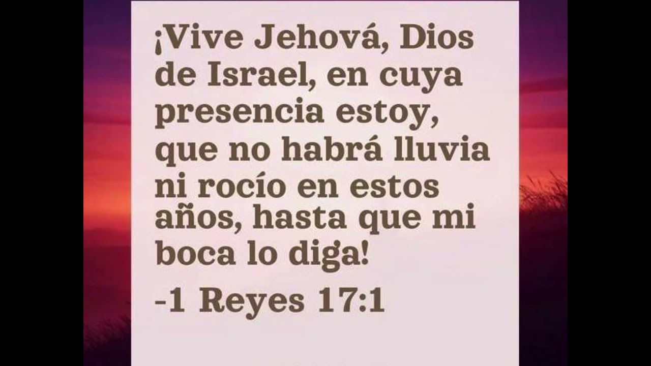 ORACIÓNES QUE ABREN  LOS CIELOS 🩵📖1 Reyes 17:1