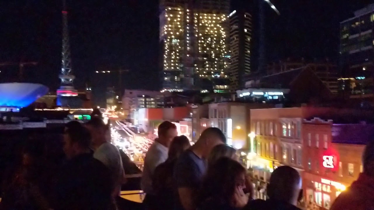 Rooftop bar in Nashville, TN