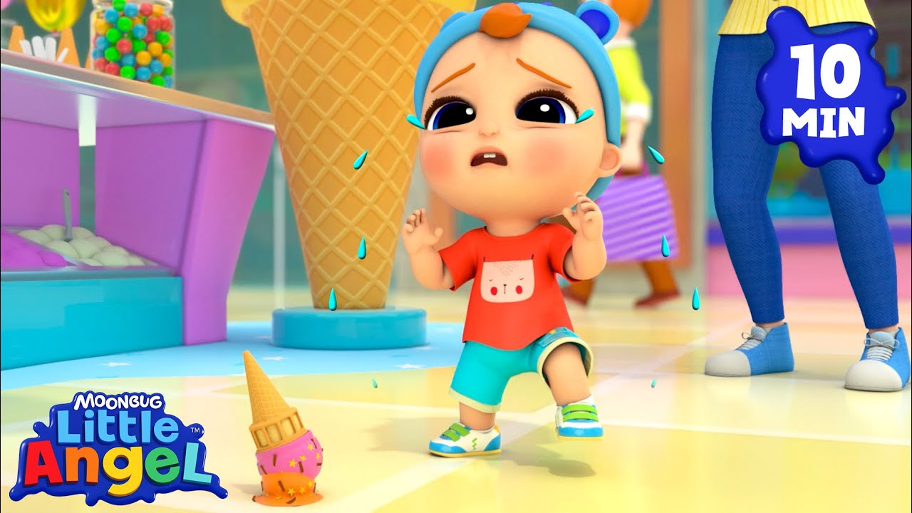 Fun Trip To The Mall! | BABY JOHN&trade; Playtime Kids Songs & Nursery Rhymes | Little Angel