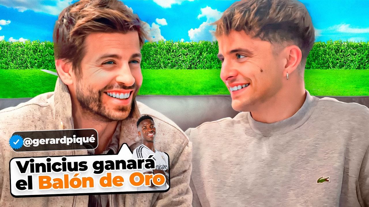 Mi CHARLA MÁS ÍNTIMA con PIQUÉ: “Vinicius Ganará el Balón de Oro”