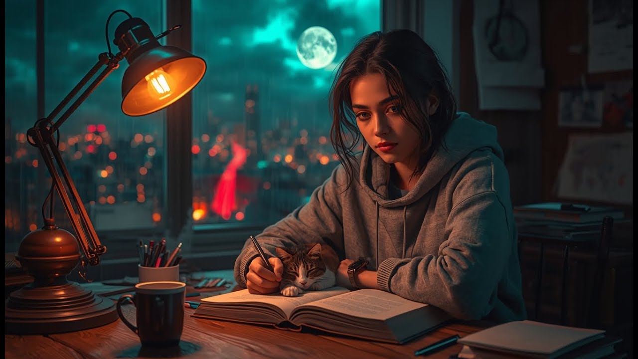 Late Night Study Session 🌙 Lofi Hip Hop Beats to Relax, Study & Focus