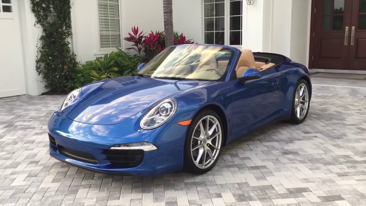 Обзор и тест-драйв Porsche 911 Carrera 4 Cabriolet 2014 года от Билла — Auto Europa Naples