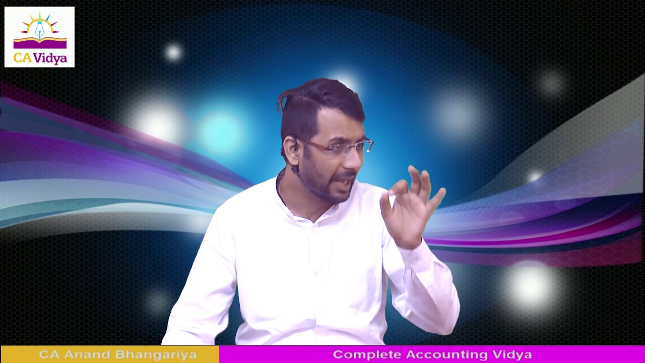 Final Accounts (Part- 6) | CA ANAND BHANGARIYA