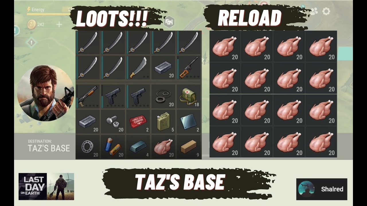LDOE REVENGE RAID TAZ'S BASE - Last Day On Earth: Survival