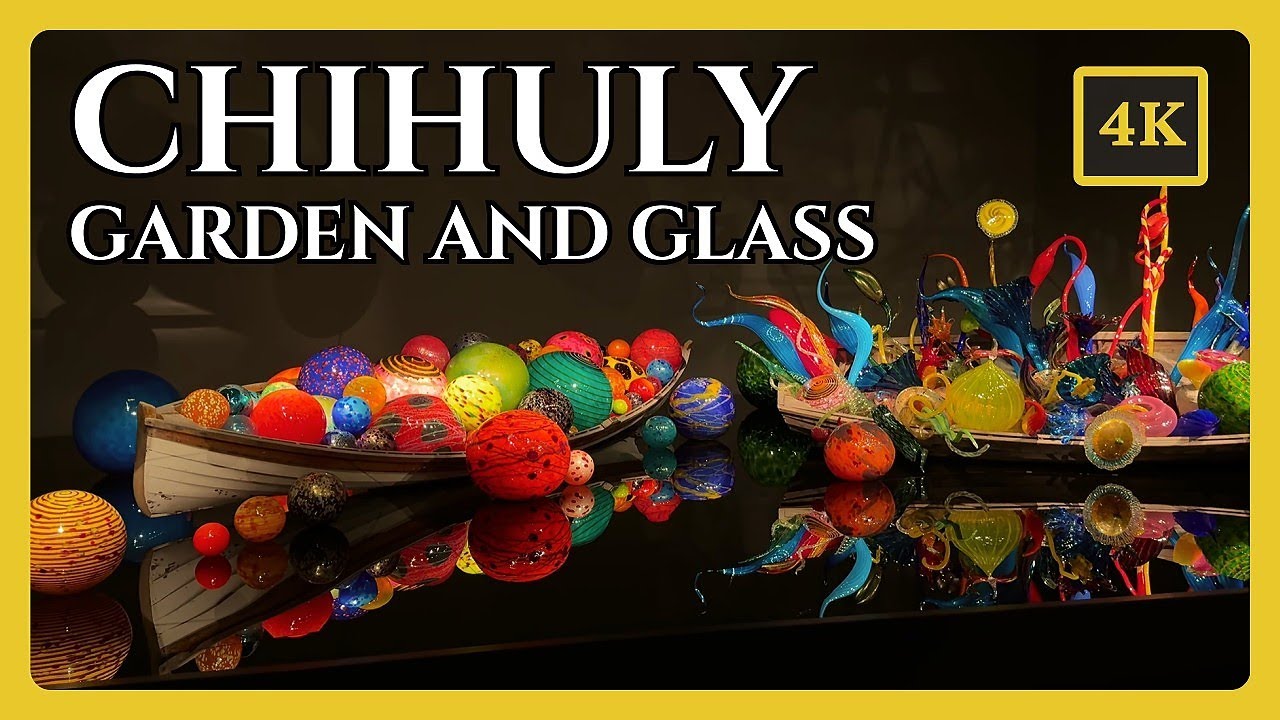 Chihuly Garden and Glass 🇺🇸 | Immersive Art Experience in 4K