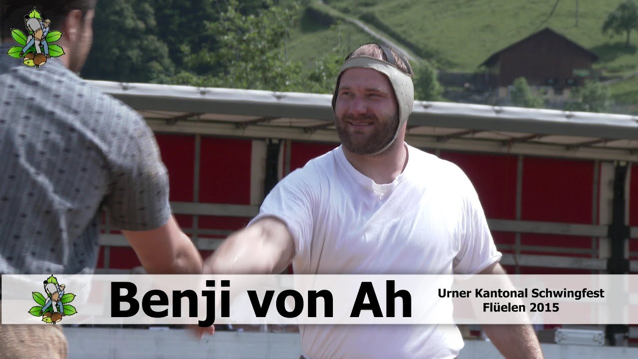 Benji von Ah am Urner Kantonalen Flüelen 2015