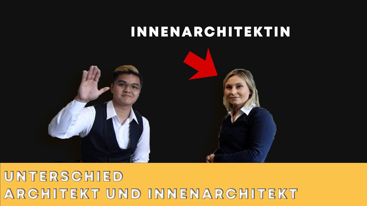 Architekt und Innenarchitekt - Was ist der Unterschied? (Nadja Hoffmann)