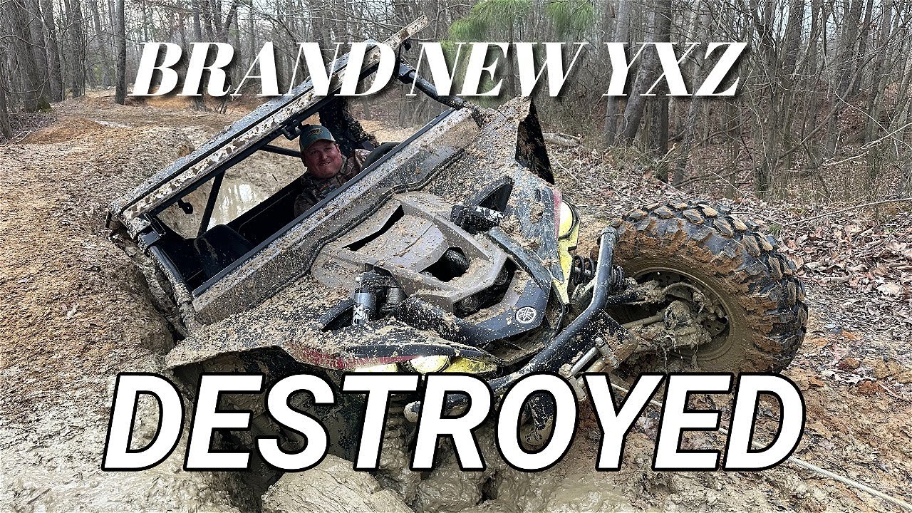 WE DESTROYED A BRAND NEW 2024 YAMAHA YXZ1000 XT-R