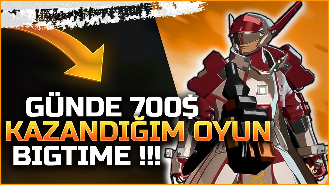 G&uuml;nde 600 $ Kazandığım NFT Oyunu Big Time - 4 G&uuml;nde 3500 $ Kazandık !!