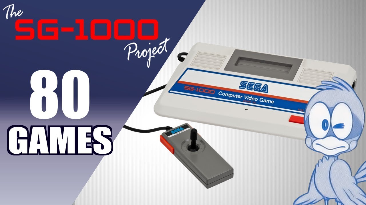 The SEGA SG-1000 Project - All 80 SG-1000 Games (US/EU/JP)