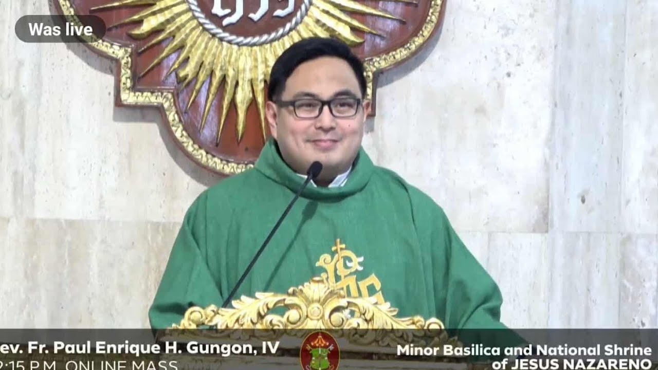QUIAPO CHURCH LIVE TV MASS TODAY 12:15 PM JANUARY 26, 2026 MONDAY MASS