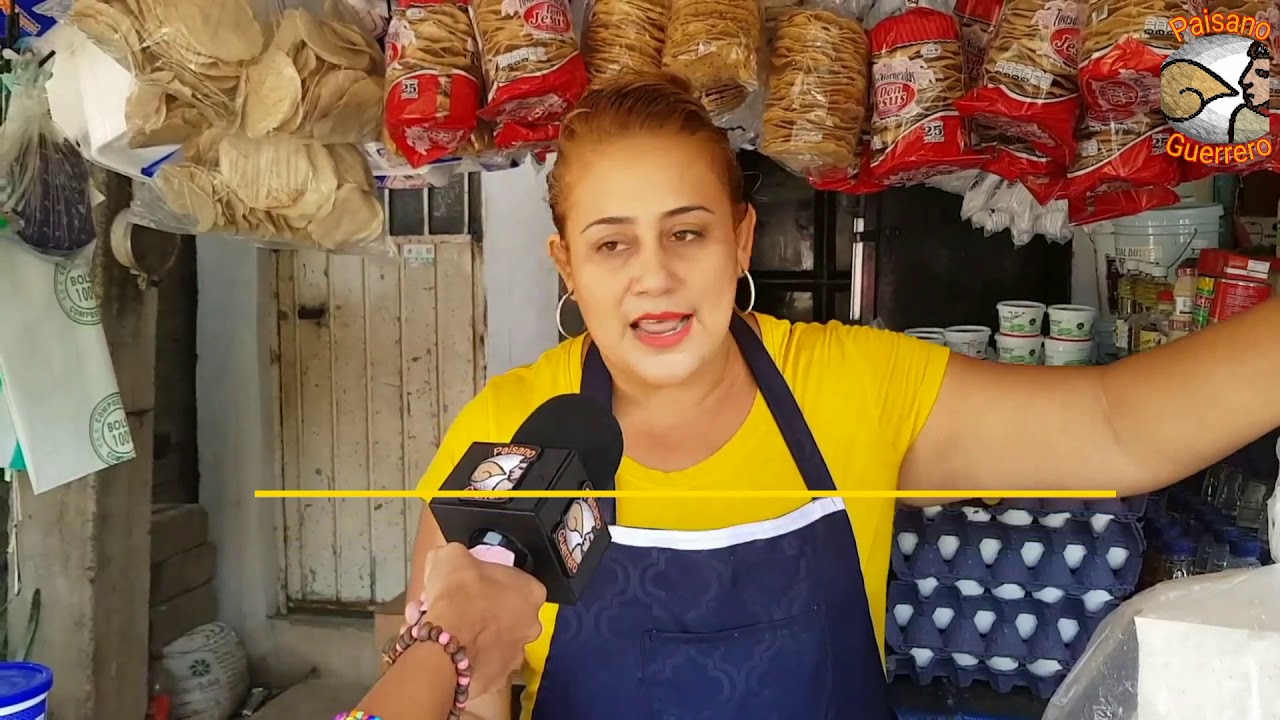 Domingos de mercado en Tres Palos Guerrero.