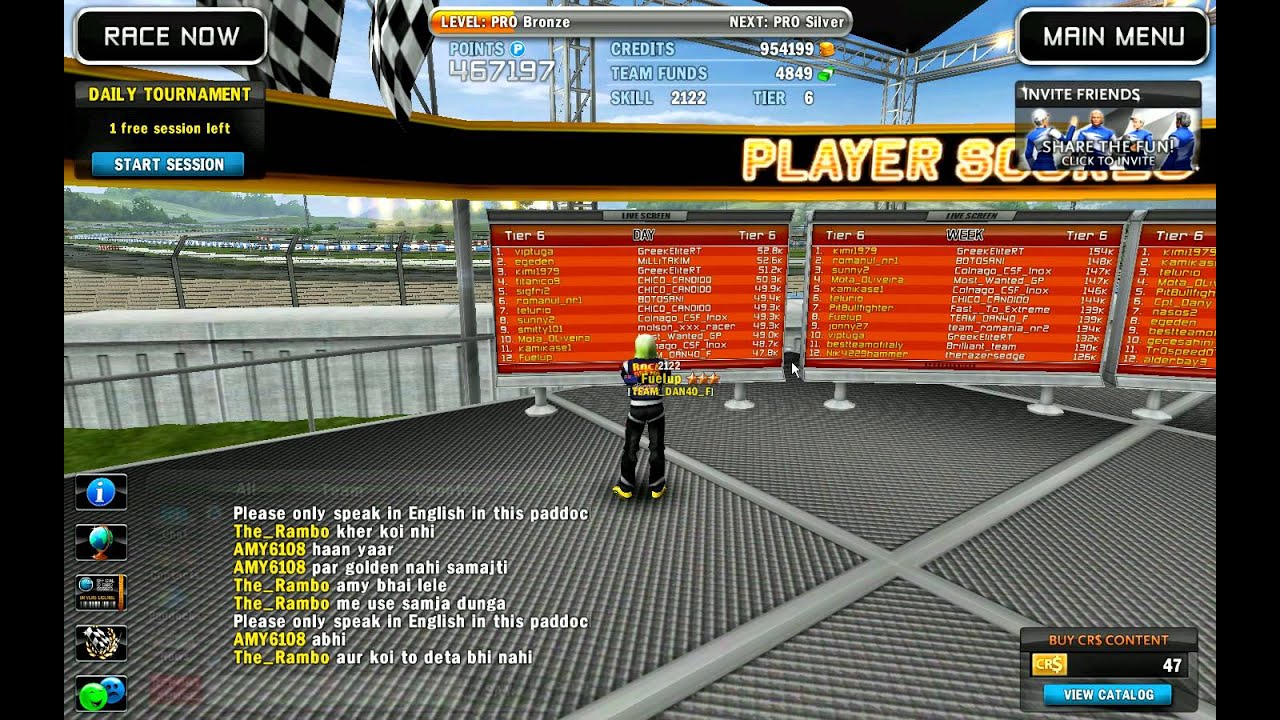 How to level up fast in Superstar Racing
