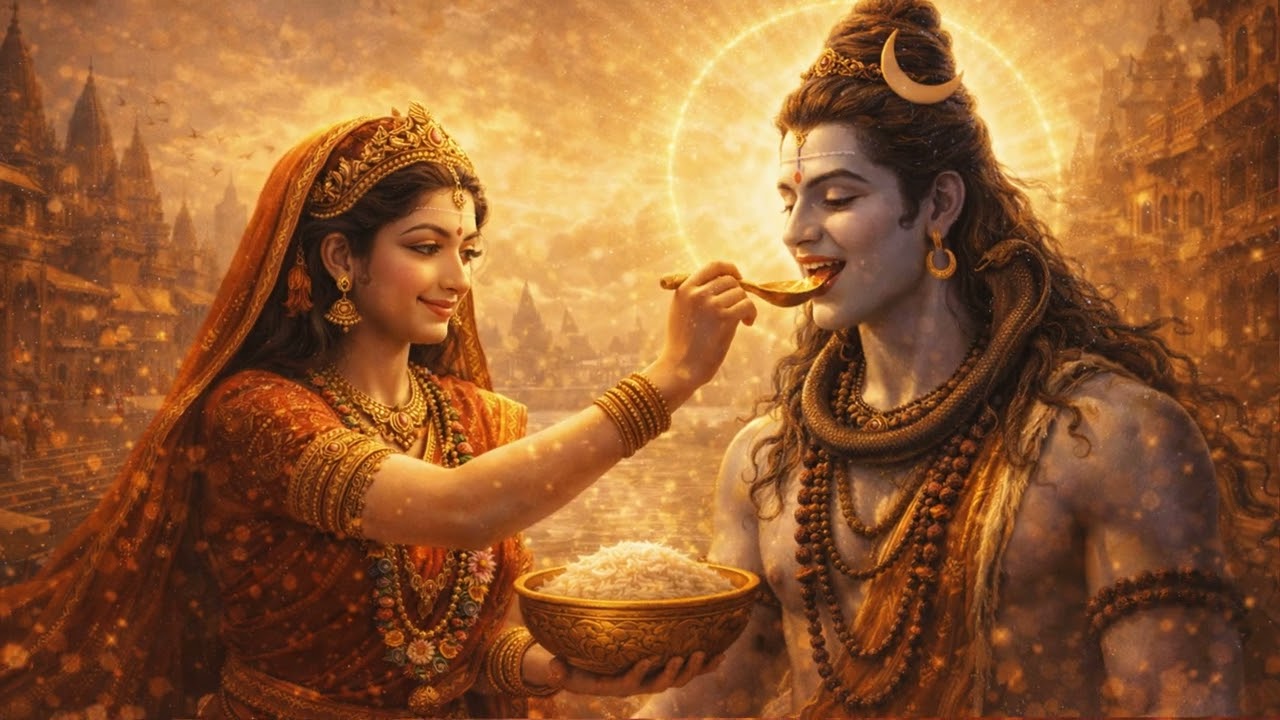 Annapurna Maa ki Kahani| Shiv Parvati Ji ki kahani @StoryTalesToon24 #annapurna #शिवशक्ति