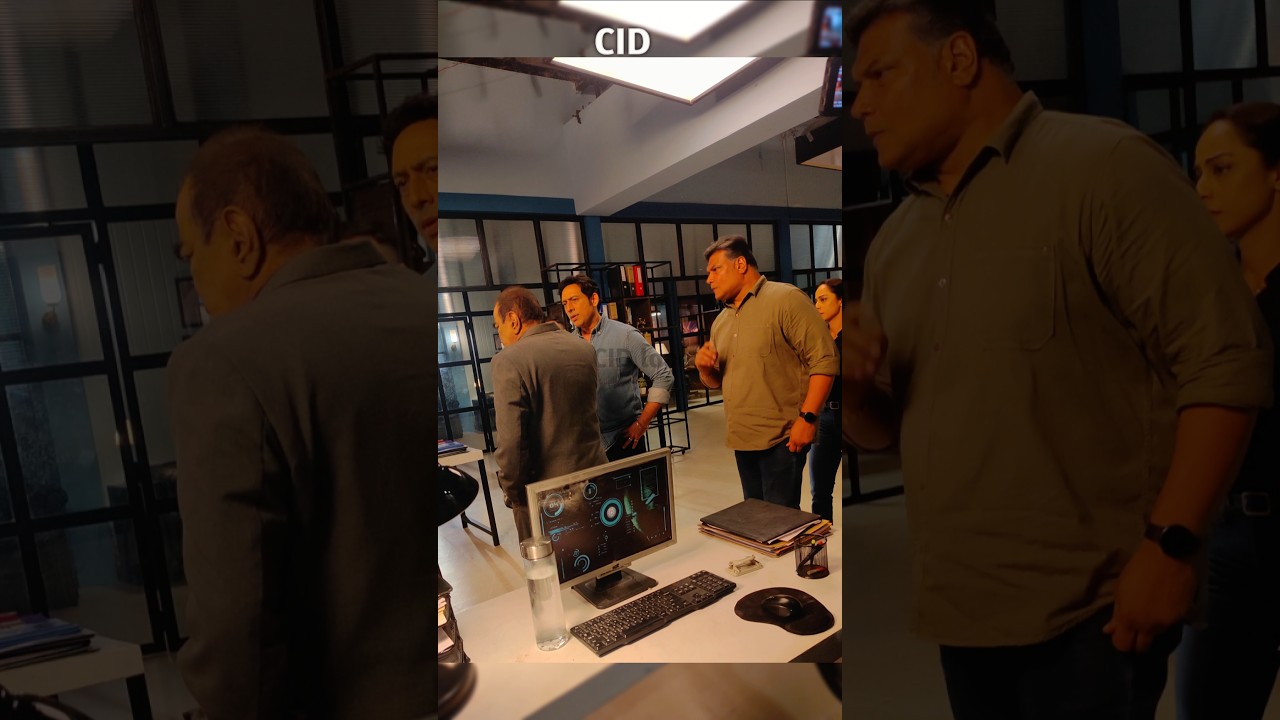 CID, cid season 2 bts,cid cid, cid 2,cid serial, cid bts,cid shooting #shorts #shortsfeed #cidlove