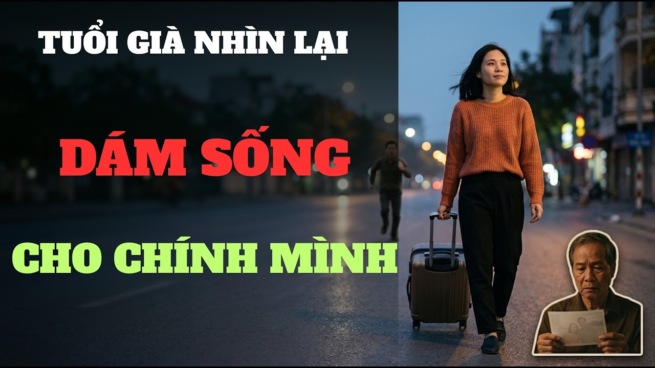 Tuổi già nhìn lại: Dám sống cho chính mình sau 20 năm