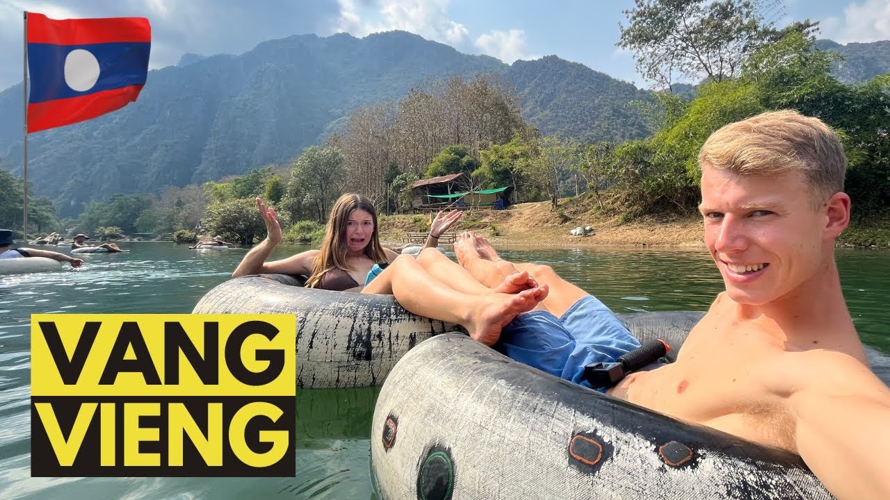 WHAT VANG VIENG is actually like? - CRAZY Tipsy Tubing! - LAOS 🇱🇦