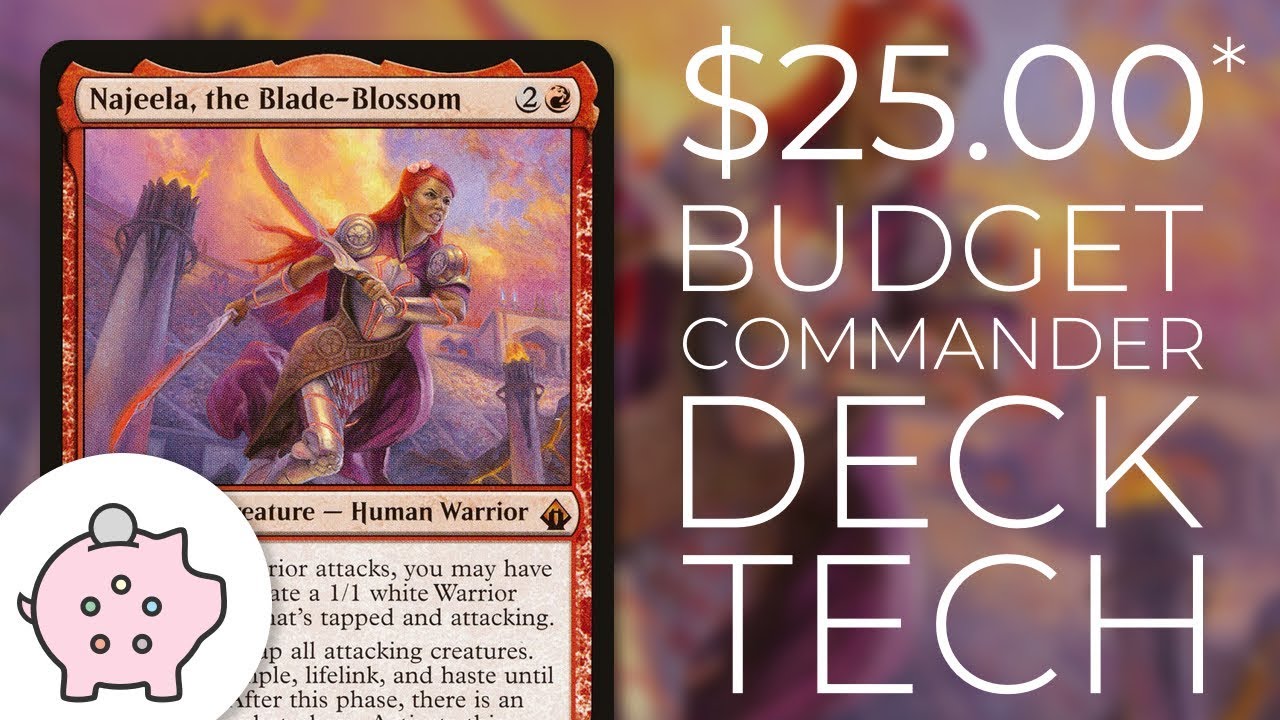 Najeela, the Blade-Blossom | EDH Budget Deck Tech $25 | Tribal | Magic the Gathering | Commander