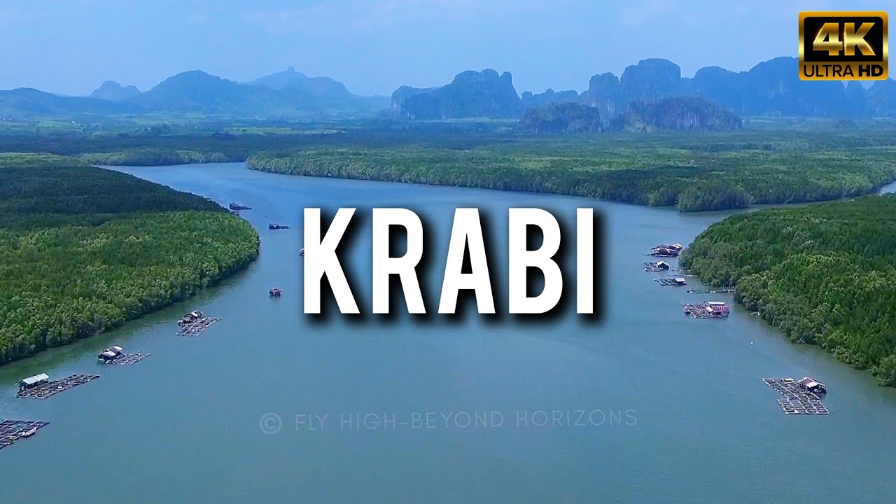 KRABI THAILAND from ABOVE 🇹🇭 | This Place Feels Unreal 😍 DRONE Footage Compilation Asia 4K