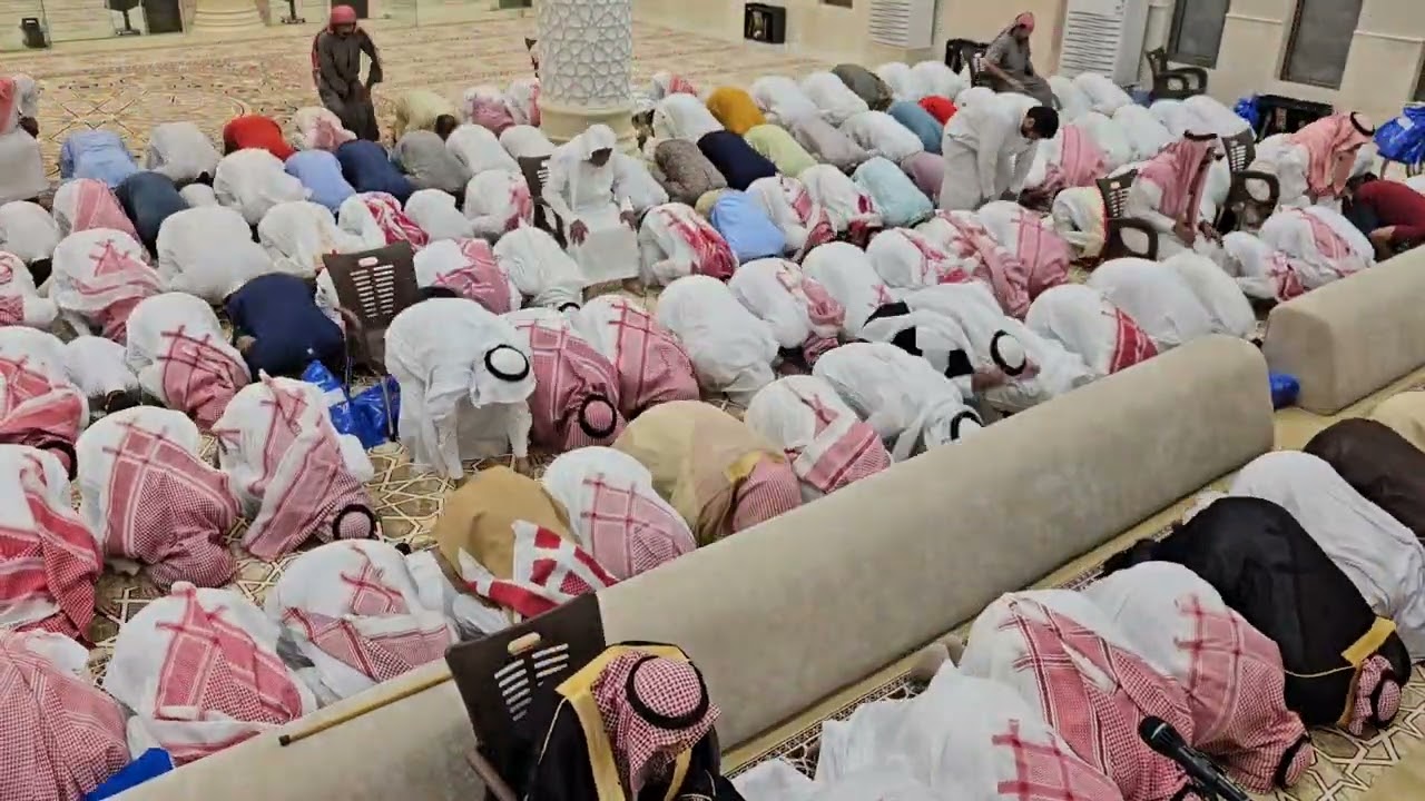 افتتاح جامع المراح الجنوبي بعد إعادة بناءه