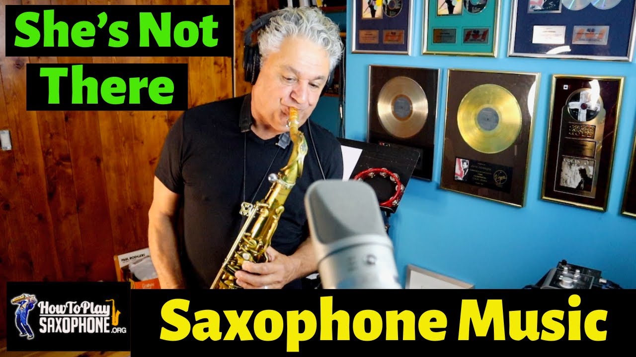 She's Not There - Sax Cover - Saxophone Music with Custom Backing Track