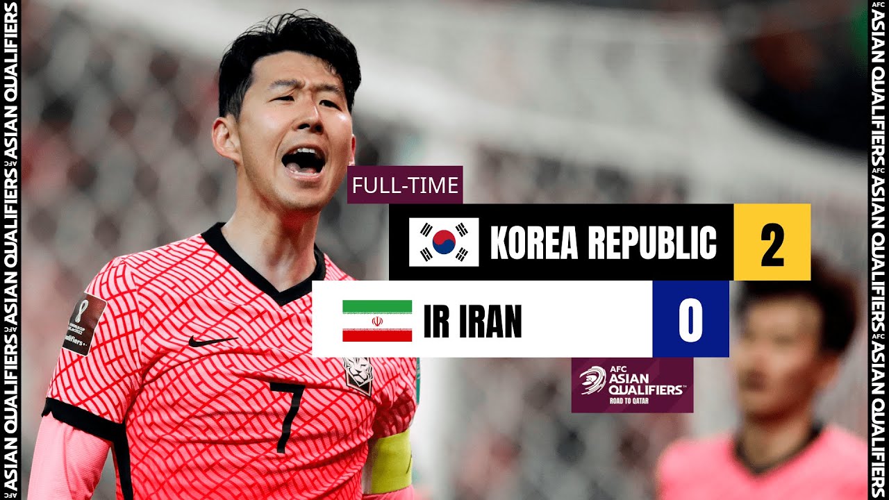 #AsianQualifiers - Group A | Korea Republic 2 -  0 Islamic Republic of Iran