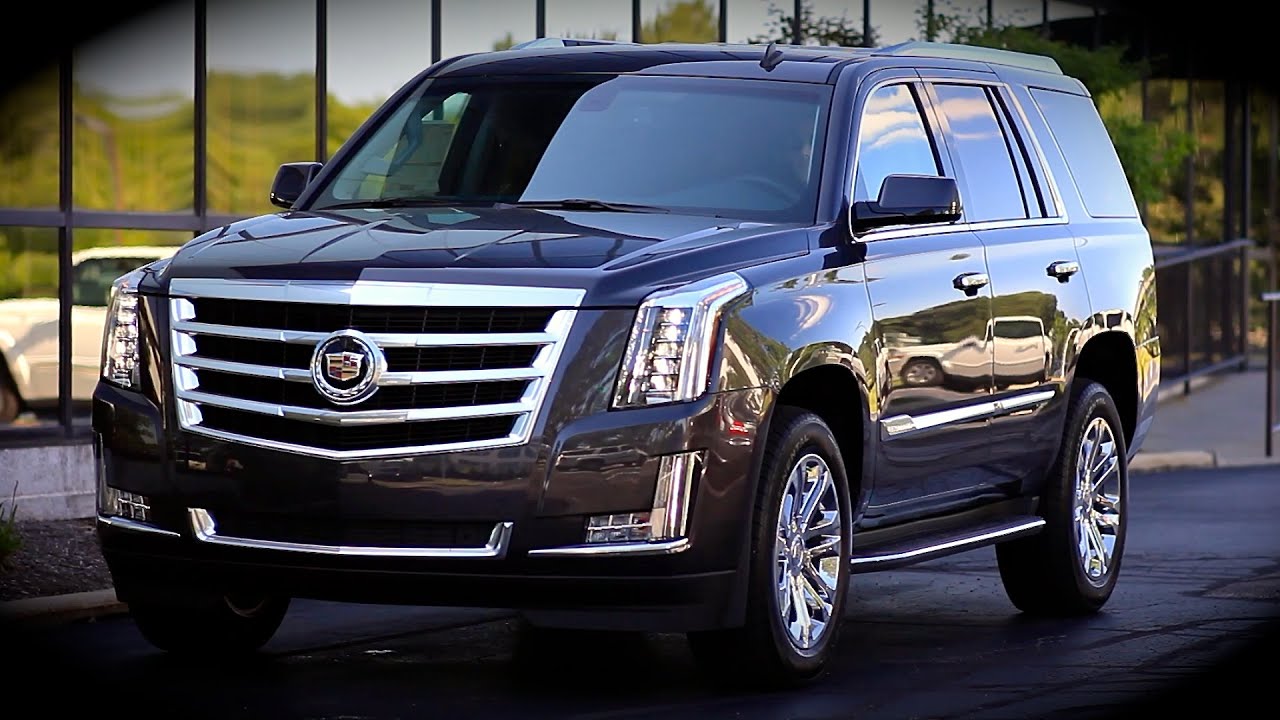 2015 Cadillac Escalade 4x4 Start Up, Full Review, & Test Drive @ CRESTMONT CADILLAC