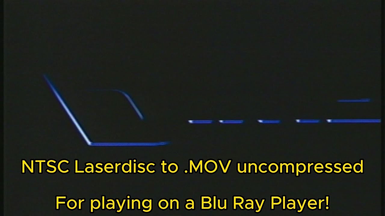 Pioneer CLD-D925 Sony RDR-HXD970 Live Gamer GC510 NTSC Laserdisc to .MOV uncompressed - standalone