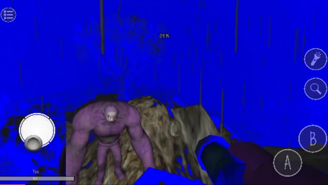 Slendytubbies 3 el mapa de main land modo noche