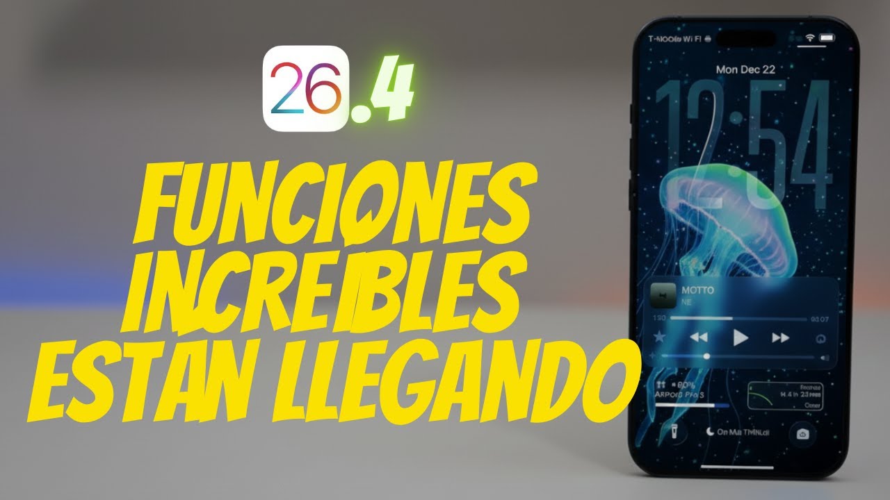 &iexcl;iOS 26.4 ser&aacute; INCRE&Iacute;BLE! Nuevas funciones reveladas.