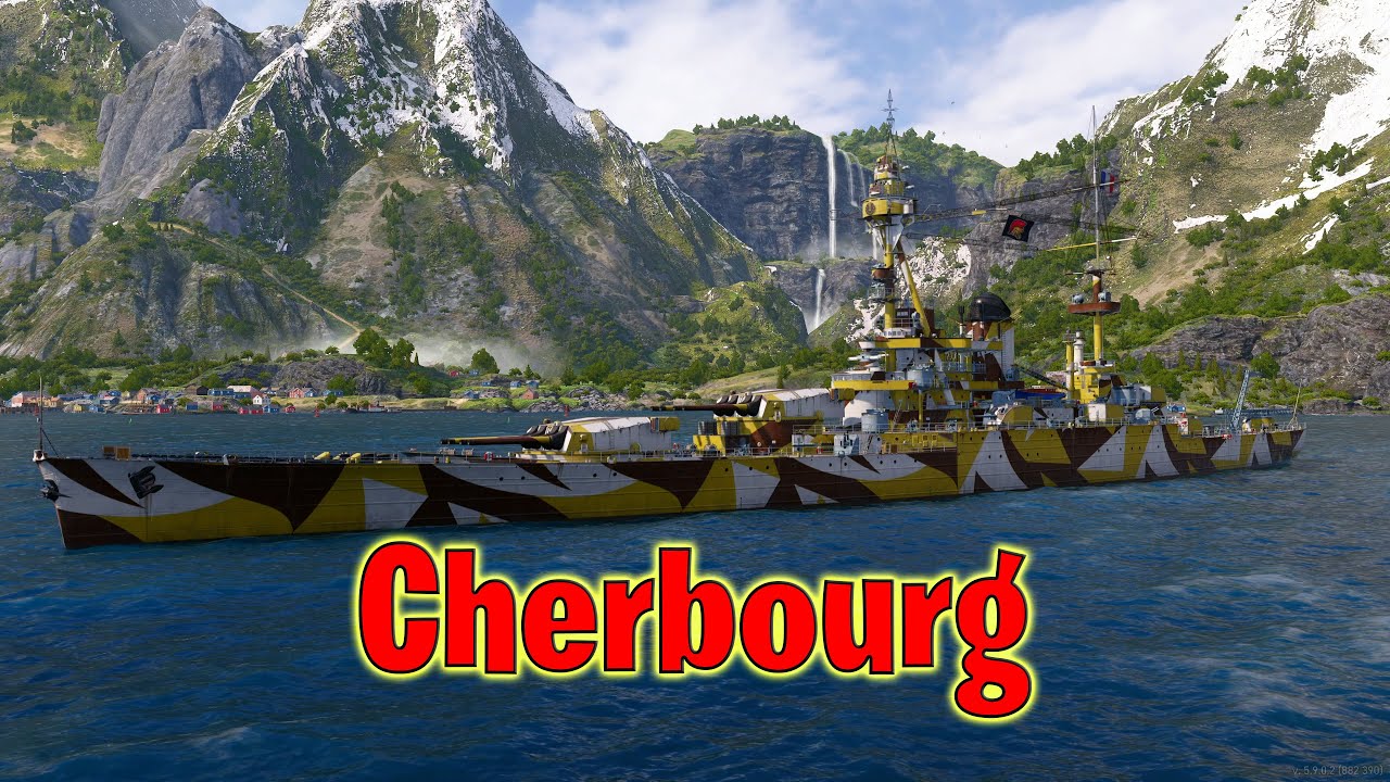 Meet The Cherbourg! Tier 7 French Cruiser (World of Warships Legends)