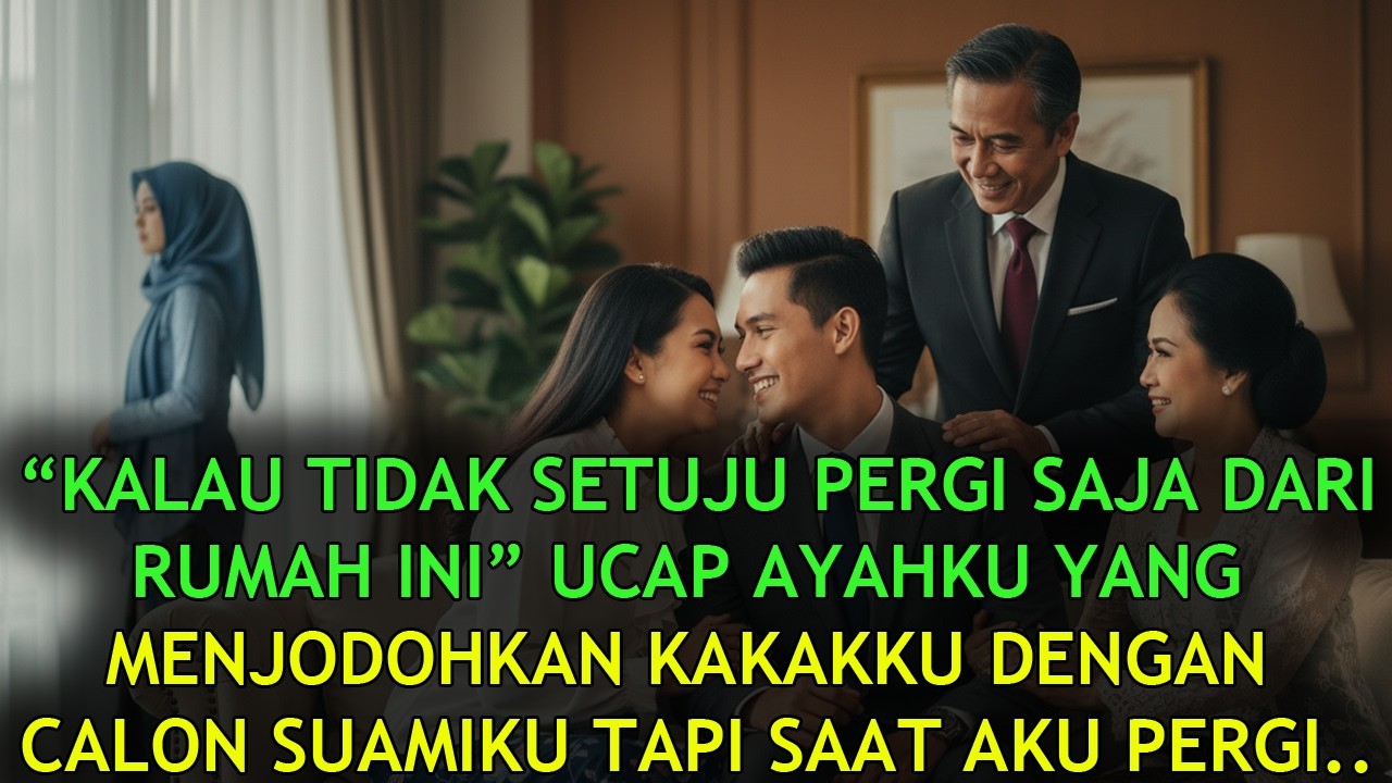 AYAHKU JODOHKAN KAKAKKU DENGAN CALON SUAMIKU DAN DIA MENGUSIRKU! TAPI SAAT AKU PERGI DIA...