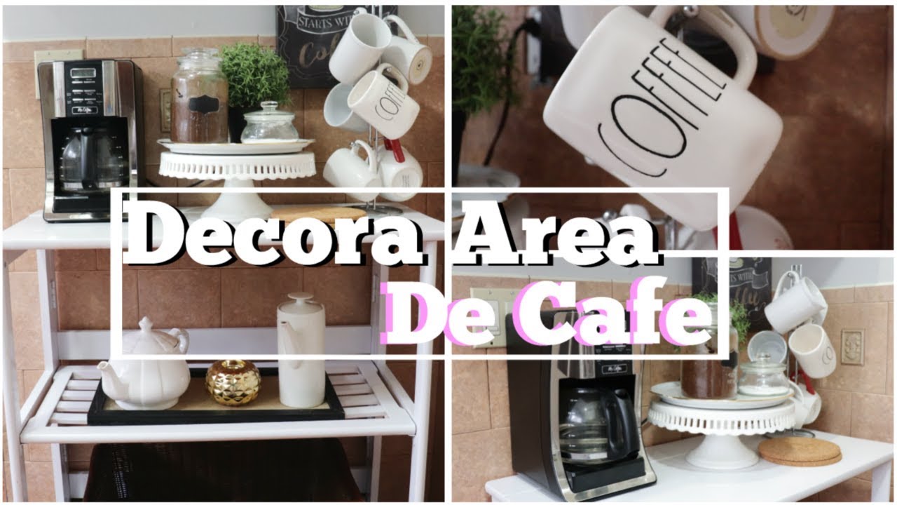 IDEAS PARA DECORAR AREA DE CAFE| TRANSFORMA TU RINCONCITO PARA EL CAFE | ZulmaDIY