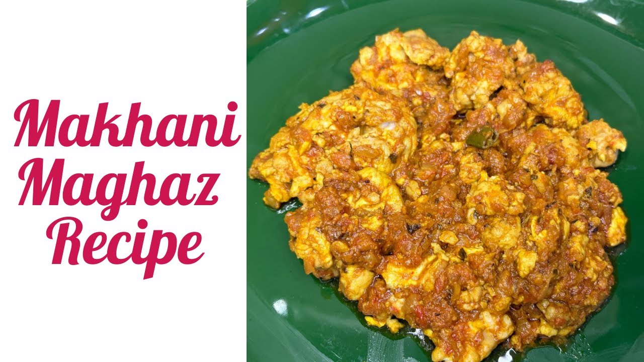 Makhani Maghaz Recipe | Butter Makhani Maghaz | Dhaba Style Makhani Maghaz