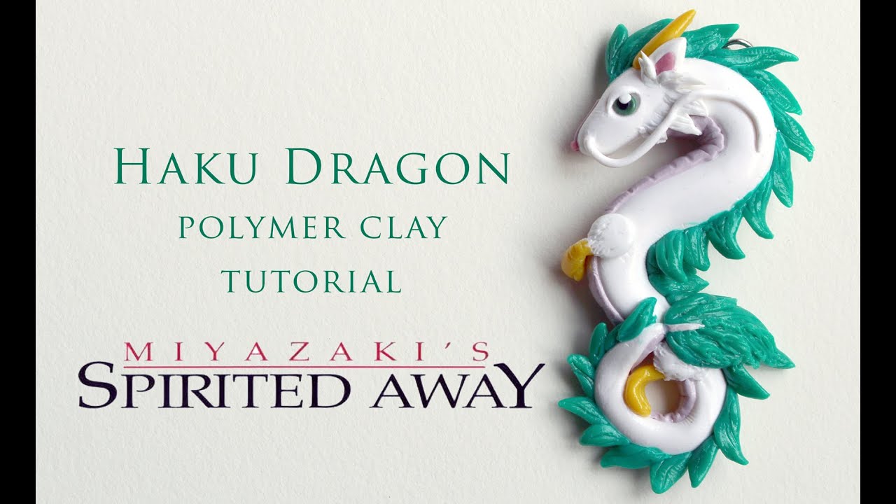 DIY Spirited Away Haku Dragon Polymer Clay Tutorial