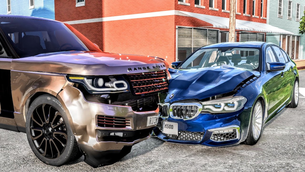 Luxury Car Crashes Compilation 27/08/2022 - BeamNG.Drive