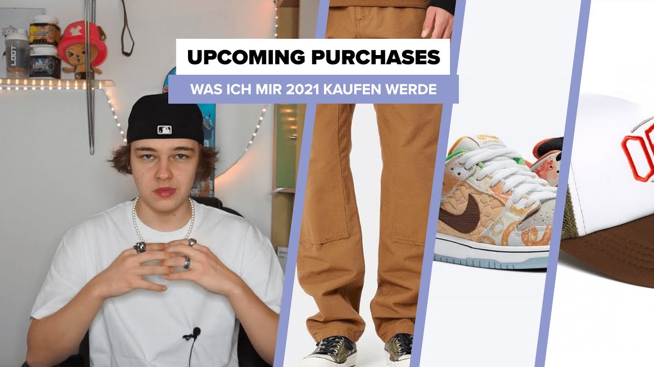 Upcoming purchases | Was ich mir 2021 kaufen werde 👕✨ | @MrGrabbs