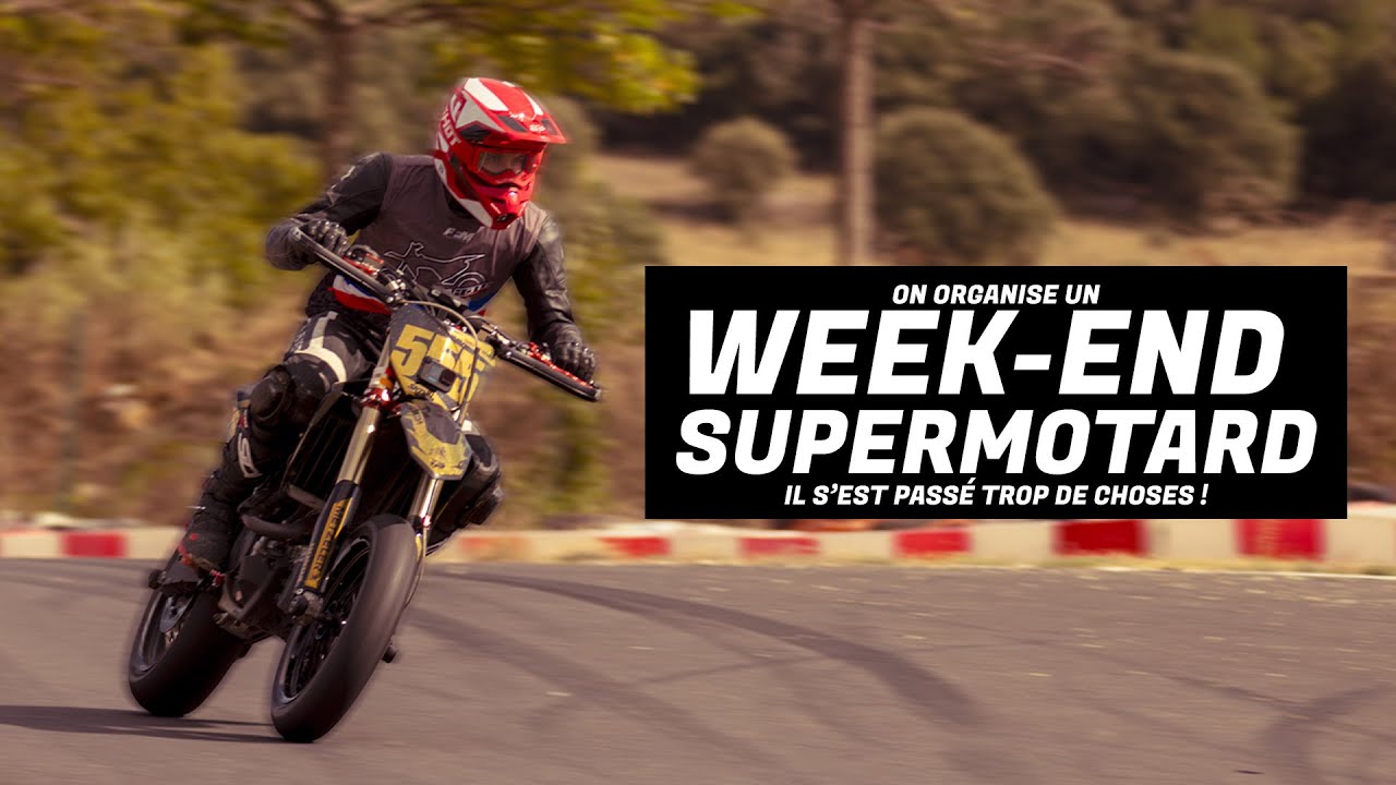 Week-end Supermotard à Brissac dans le sud de la France - VLOG 4